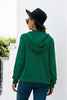 Half-Snap Drawstring Hoodie with Kangaroo Pocket - BELLATRENDZ