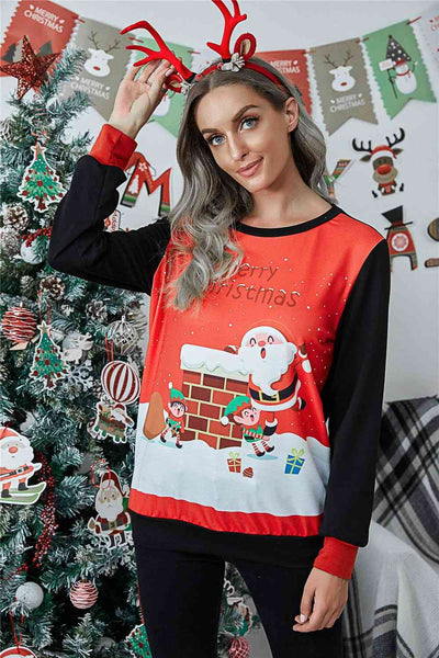MERRY CHRISTMAS Long Sleeve Sweatshirt
