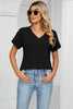 V-Neck Short Sleeve T-Shirt