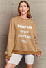 Simply Love Full Size Letter Graphic Sweatshirt