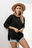 Side Slit Drop Shoulder Sweatshirt - BELLATRENDZ