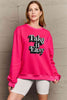 Simply Love Full Size TAKE IT EASY Graphic Sweatshirt