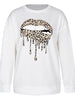 Graphic Dropped Shoulder Round Neck Sweatshirt - BELLATRENDZ