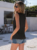 Half-Zip Round Neck Tank - BELLATRENDZ