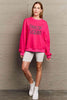 Simply Love Full Size FREEZIN' SEASON Graphic Sweatshirt