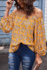 Off-Shoulder Balloon Sleeve Top - BELLATRENDZ