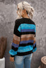 Cozy For Keeps Color Block Drop Shoulder Sweater - BELLATRENDZ