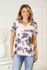 Double Take Tie-Dye V-Neck T-Shirt