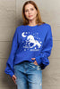 Simply Love Full Size Graphic Drop Shoulder Sweatshirt