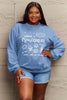 Simply Love Full Size GINGERBREAD Long Sleeve Sweatshirt