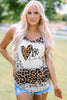 BE KIND Graphic Leopard Tank