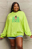 Simply Love Full Size Drop Shoulder Graphic Sweatshirt