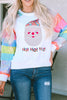 Santa Sequin Long Sleeve Sweatshirt