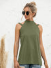 Cutout Mock Neck Tank - BELLATRENDZ