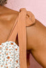 Floral Tie-Shoulder Babydoll Cami