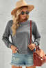 Side Slit Drop Shoulder Sweatshirt - BELLATRENDZ