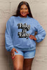 Simply Love Full Size TAKE IT EASY Graphic Sweatshirt