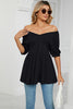 V-Neck Babydoll Top