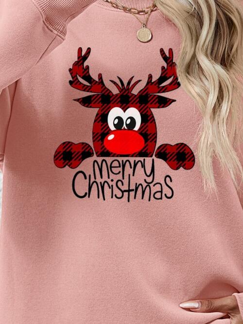 MERRY CHRISTMAS Graphic Sweatshirt