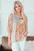 Floral V-Neck Babydoll Blouse - BELLATRENDZ