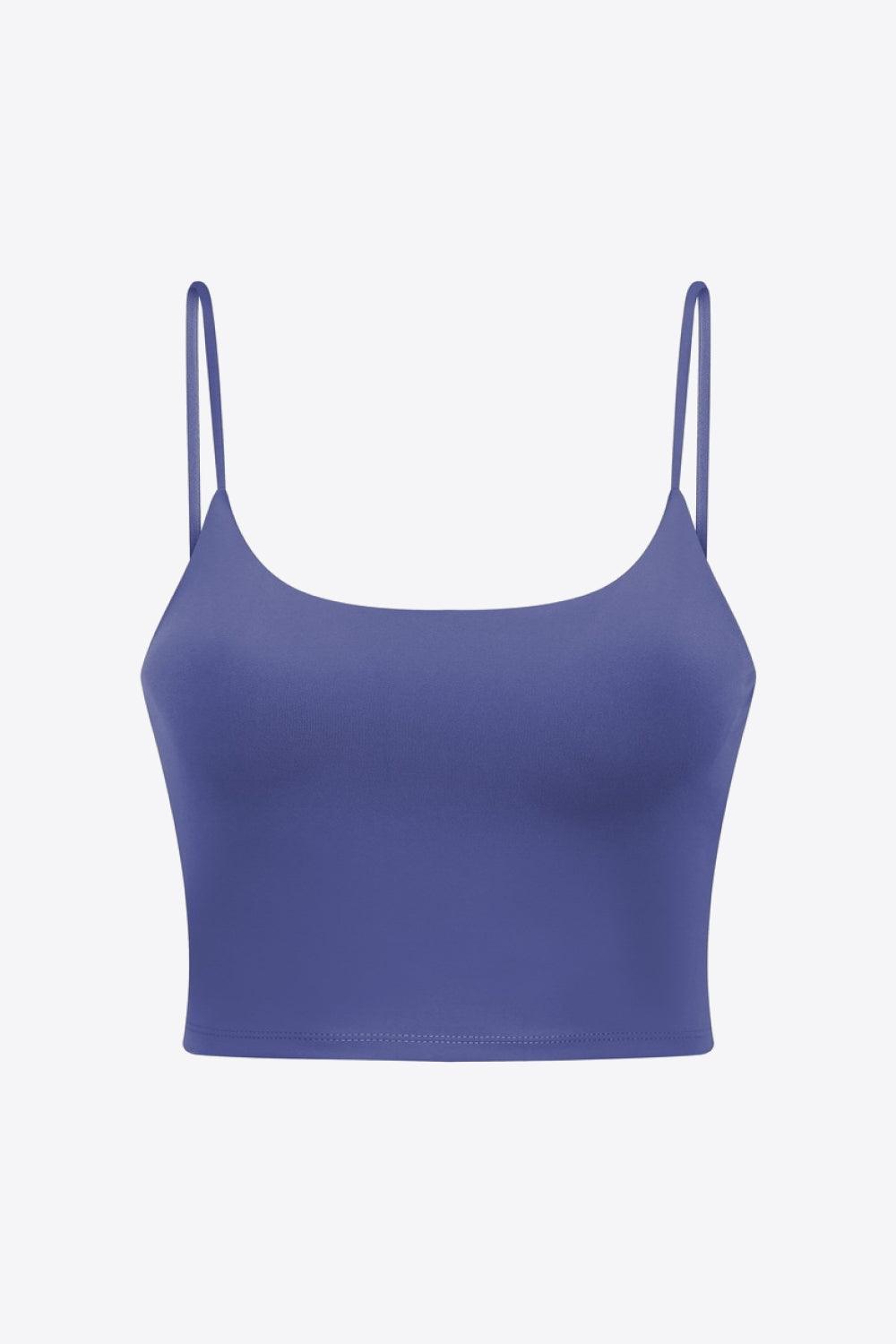 Feel Like Skin Scoop Neck Sports Cami - BELLATRENDZ