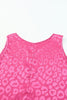 Sweet Days Leopard Round Neck Tank