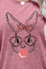 Easter Bunny Graphic Round Neck T-Shirt - BELLATRENDZ