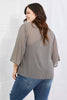 Melody Just Breathe Full Size Chiffon Kimono in Grey - BELLATRENDZ