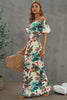 Floral Layered Off-Shoulder Maxi Dress - BELLATRENDZ