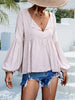 Puff Sleeve Babydoll Blouse - BELLATRENDZ