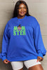 Simply Love Full Size Drop Shoulder Graphic Sweatshirt