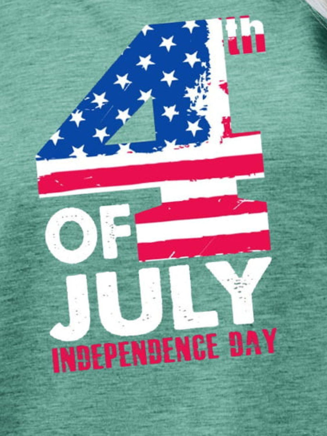 4th OF JULY INDEPENDENCE DAY Graphic Tee - BELLATRENDZ