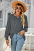 Round Neck Long Sleeve Top